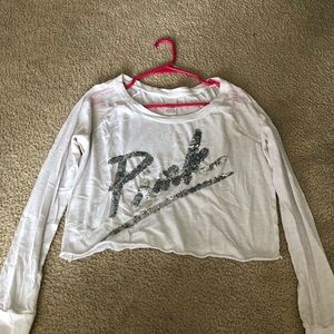 Victoria secret pink crop top